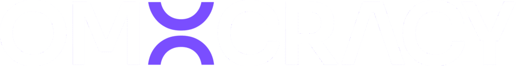omocracy logo omocracy logo white scaled