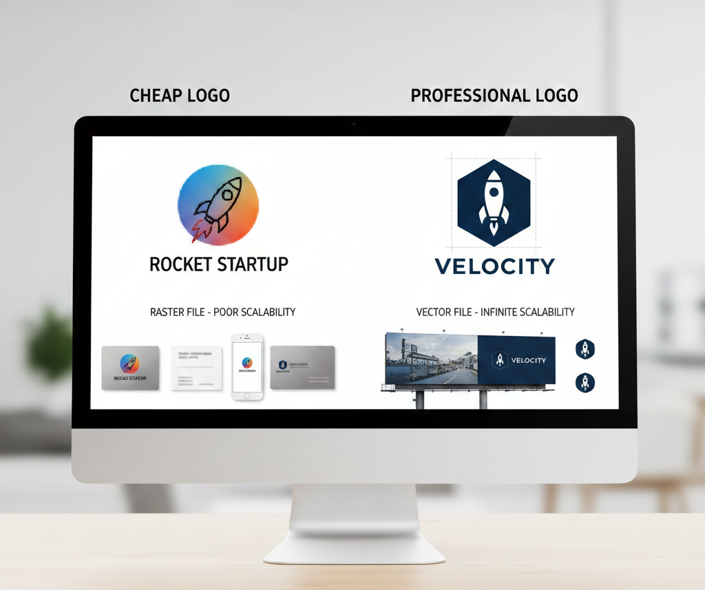 Why Cheap Logos Hurt Brand Credibility