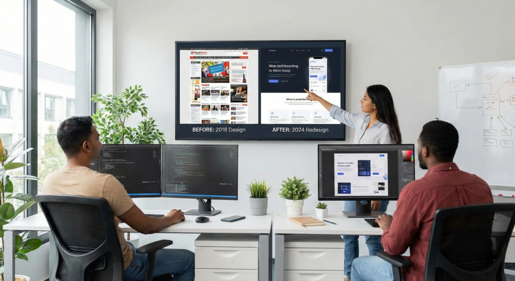 Business Redesign Website