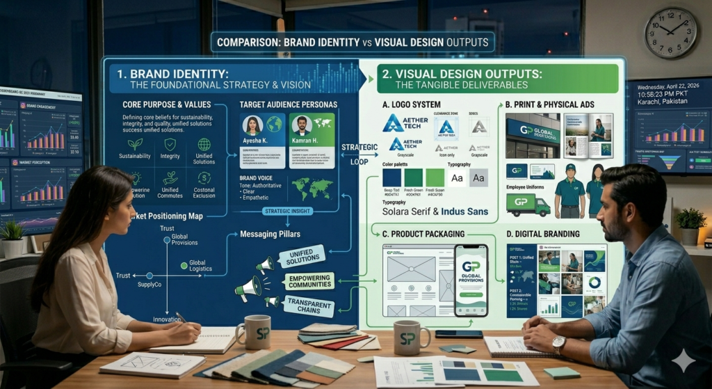 Branding vs Graphic Design What’s the Difference for Businesses ()