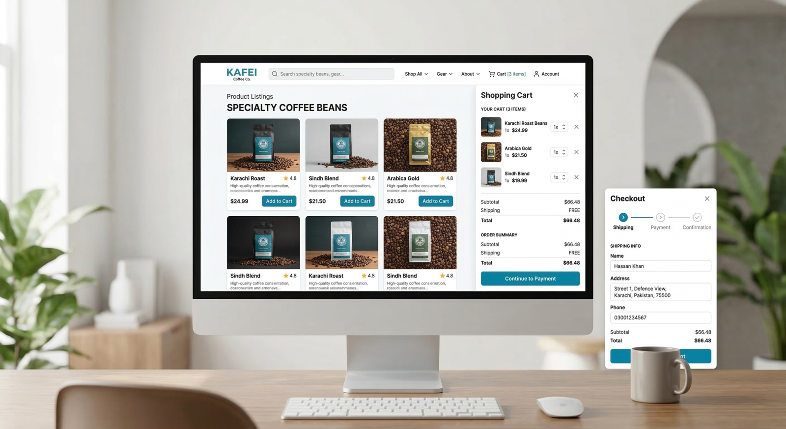 E commerce Website Development Key Features
