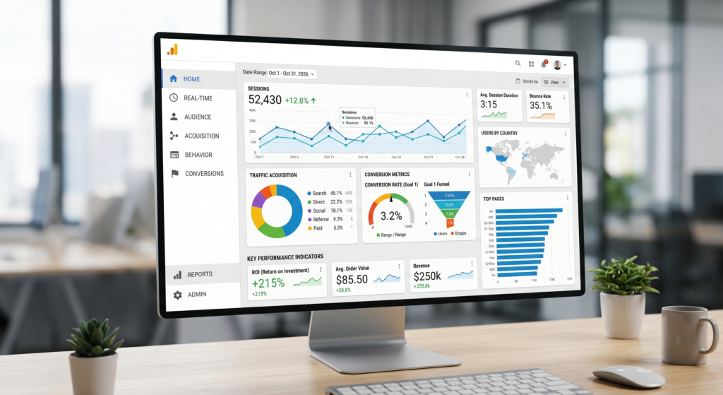 How Website Analytics Can Improve Your Business ROI ( Guide)