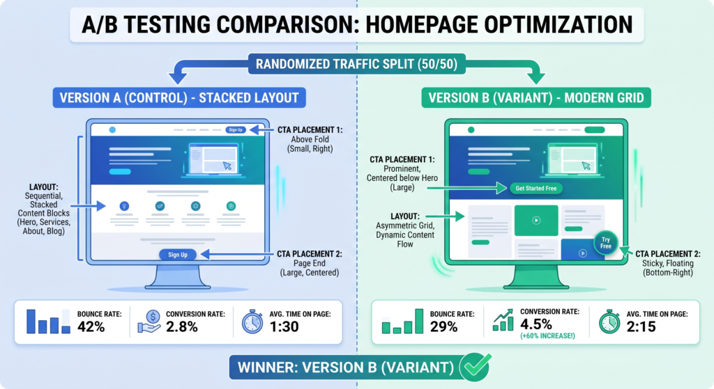 How to Create a High Converting Business Homepage ( Guide)