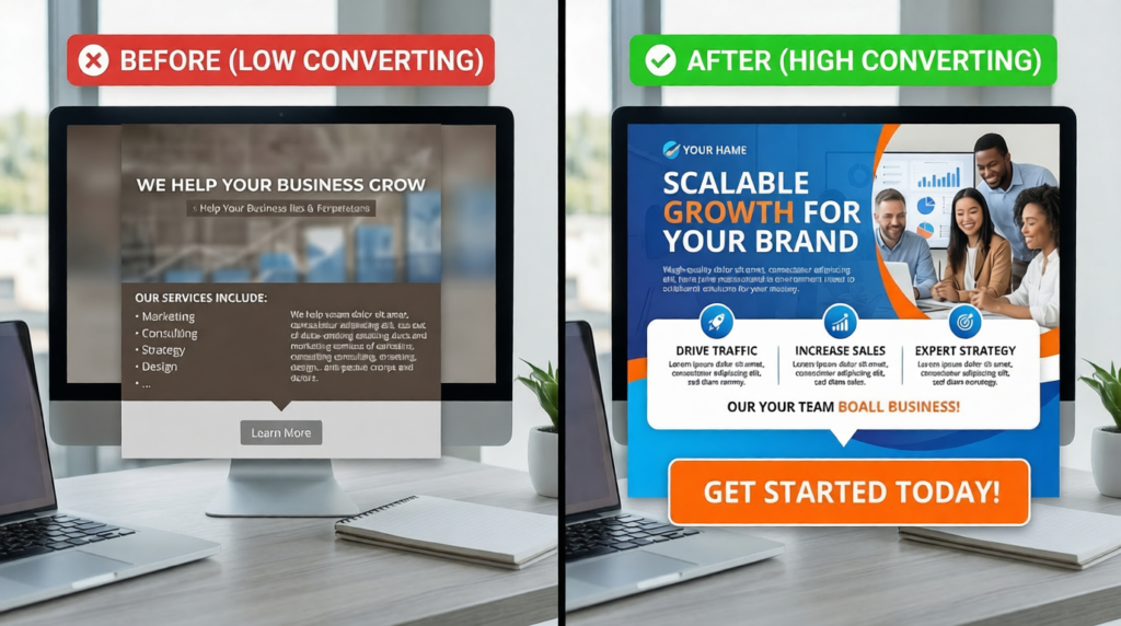 high-converting marketing graphics