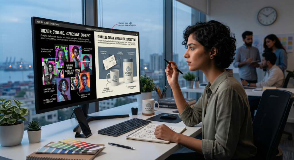 Graphic Design Trends vs Timeless Design clean png