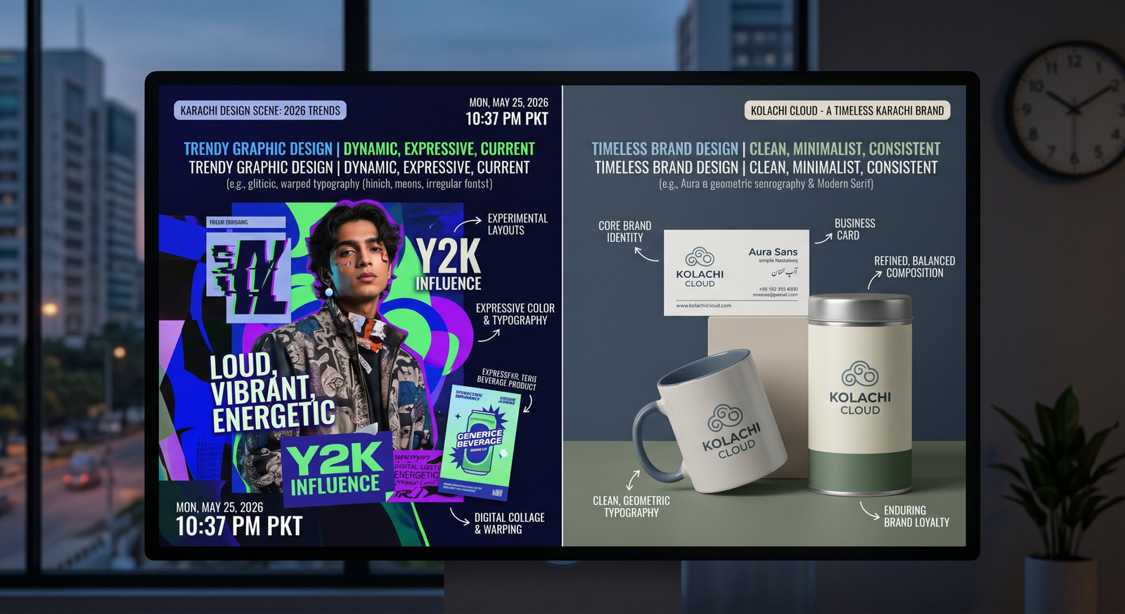 Graphic Design Trends vs Timeless Design clean