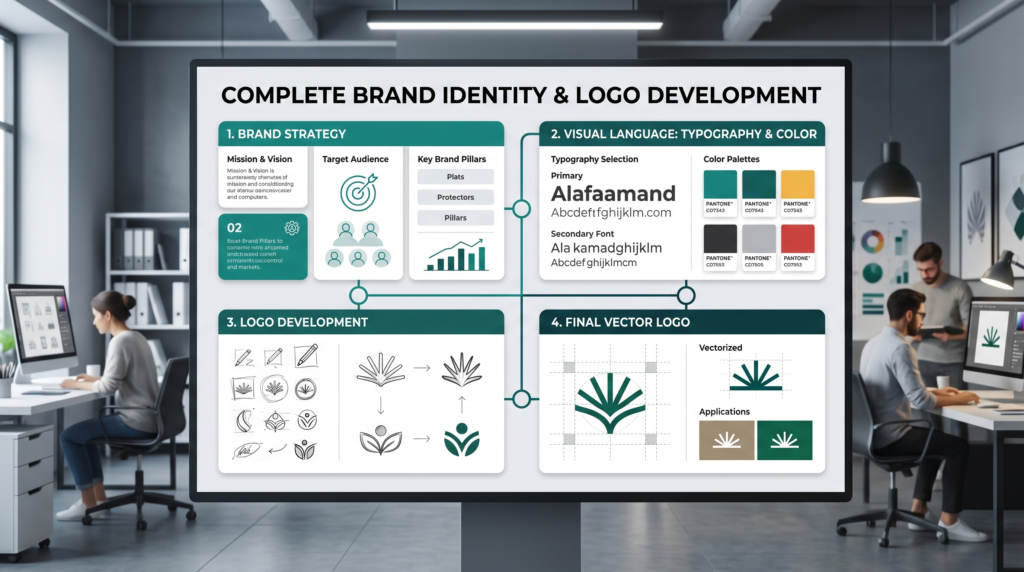 Logo Design Process Explained From Idea to Final Logo
