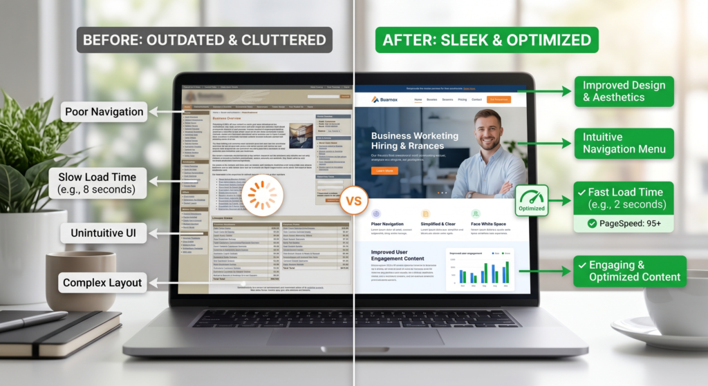 Website Redesign Checklist Step by Step Guide for Businesses ()