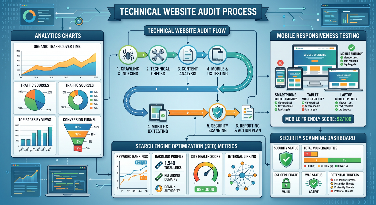 Website Audit Checklist for Businesses (2026) 1 complete website audit checklist for businesses ()