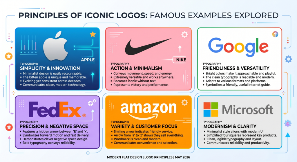 Best Logo Design Examples That Built Successful Brands (Case Based Guide)