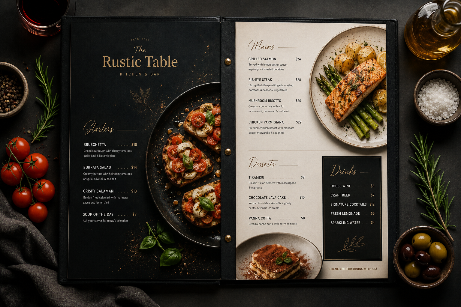 Restaurant Graphic Design Ideas That Attract More Customers ()